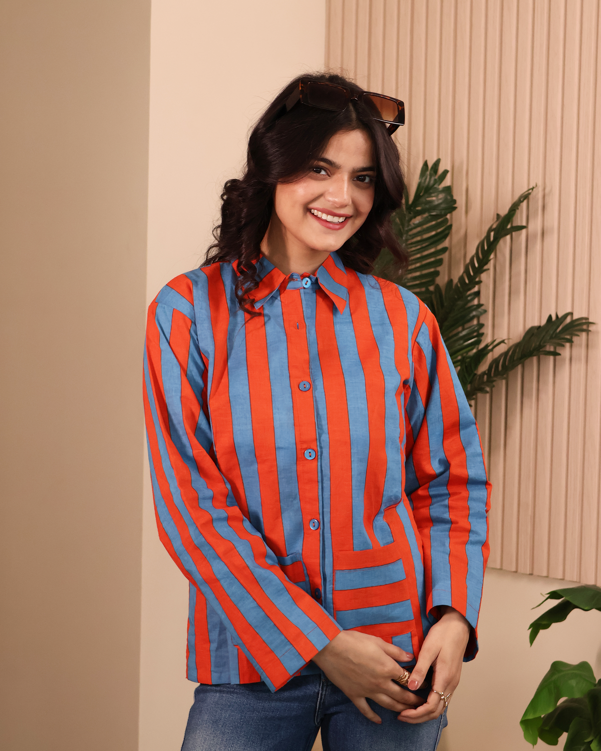 Candy Stripe Shacket