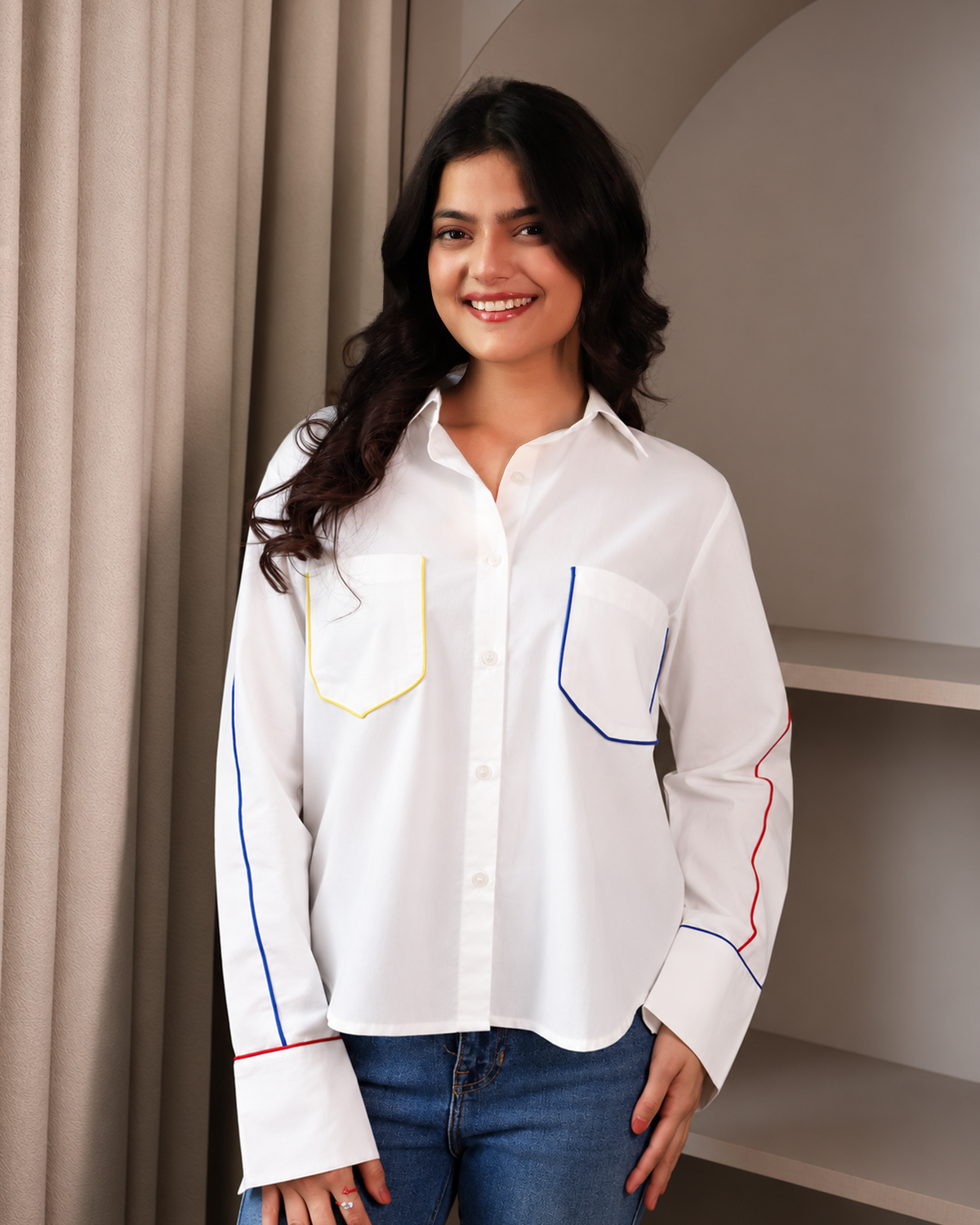 Classic Piped Shirt