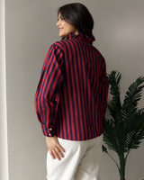 Ruby Ink Stripe Shirt