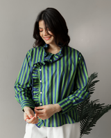 Emerald Ink Stripe Shirt