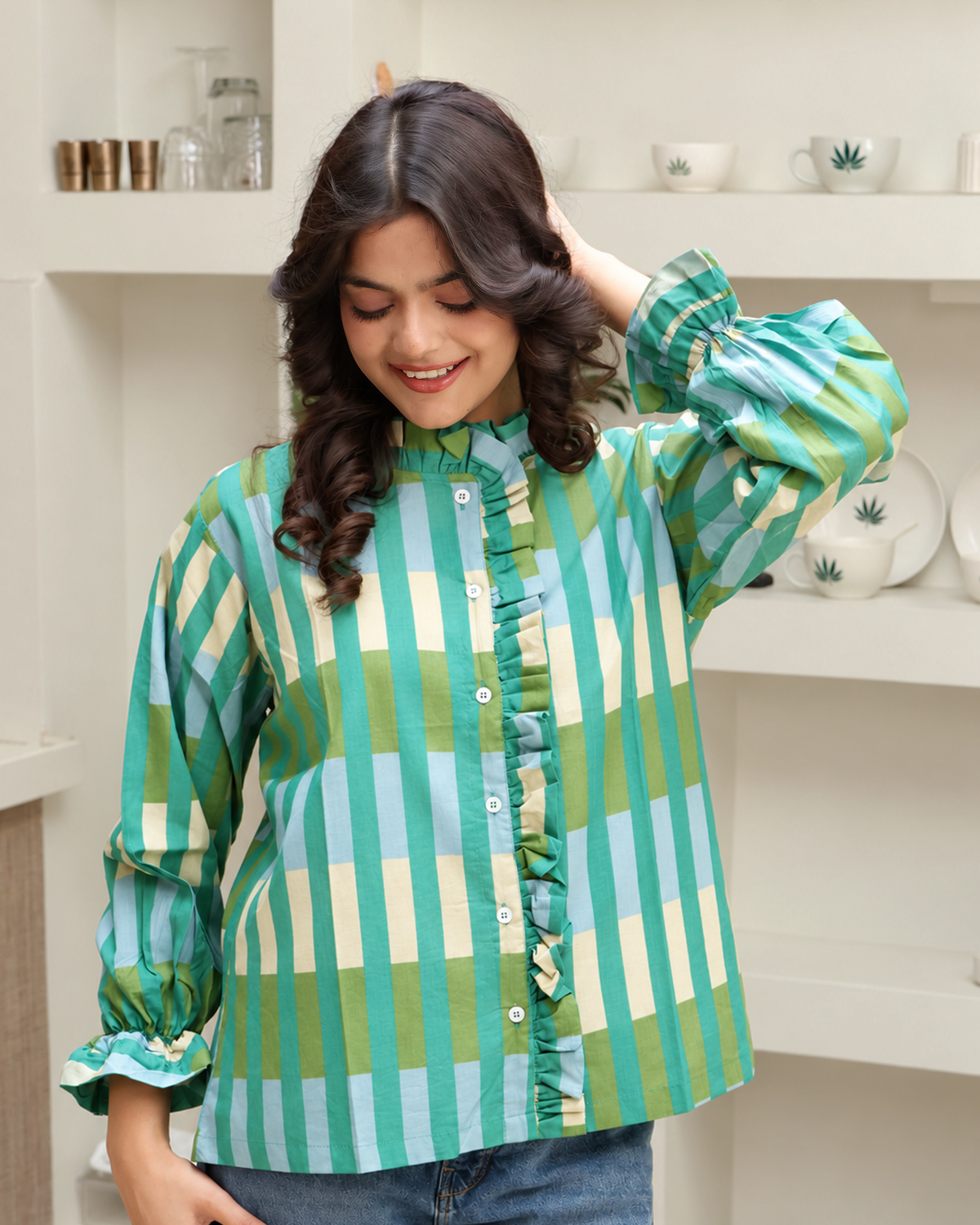 Garden Frill Shirt