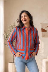 Candy Stripe Shacket