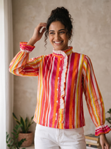 Sunset Frill Shirt