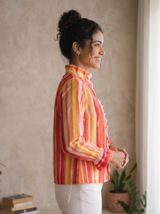 Sunset Frill Shirt